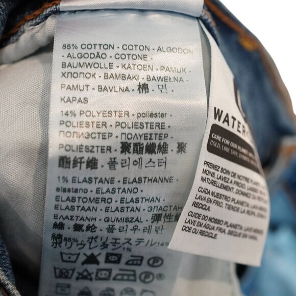 Levis Womens Ribcage Straight Ankle Jeans Size 20W Medium Wash Denim - Picture 12 of 12